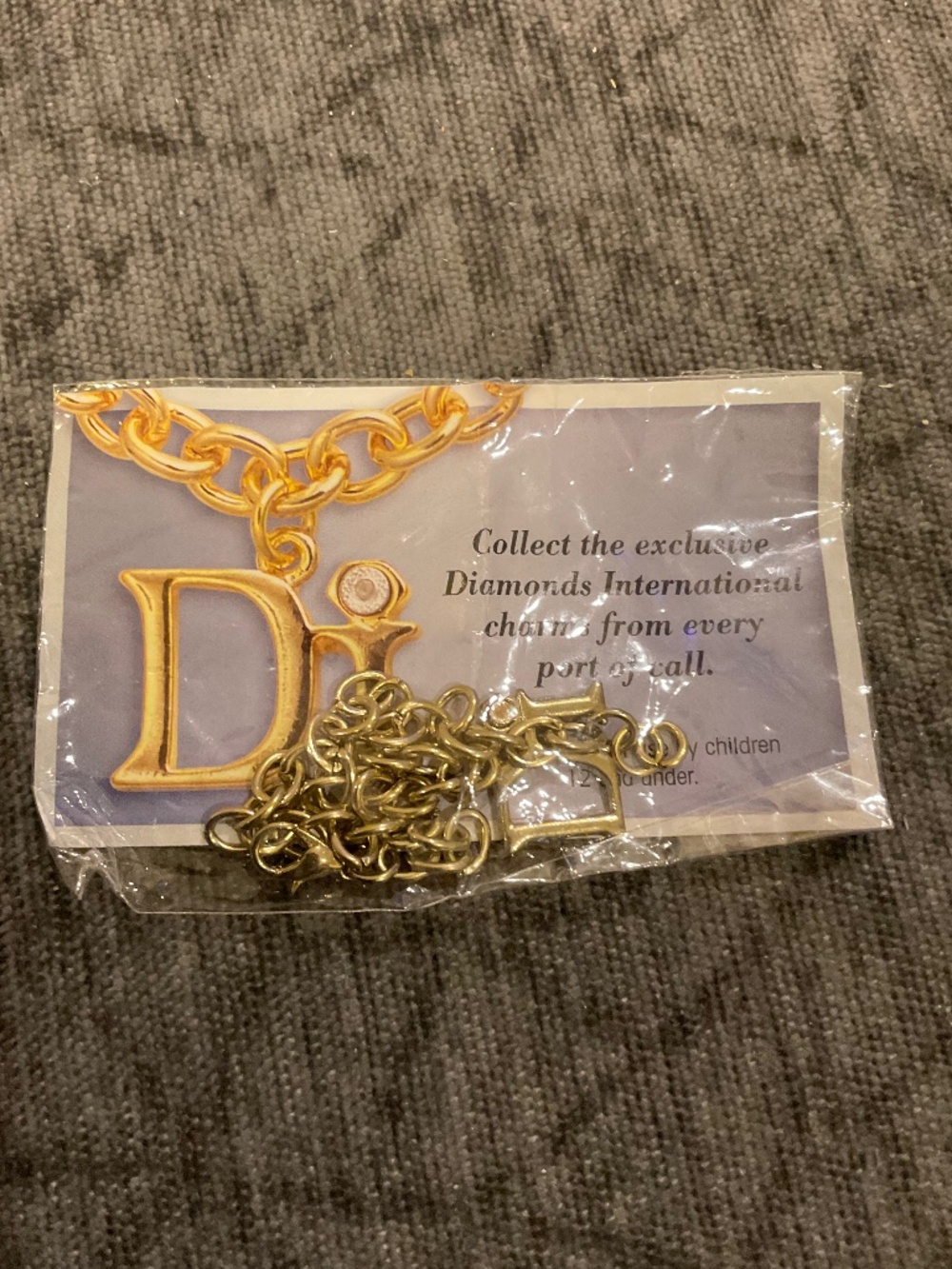 Vintage Diamonds International DI Charm Bracelet NWT